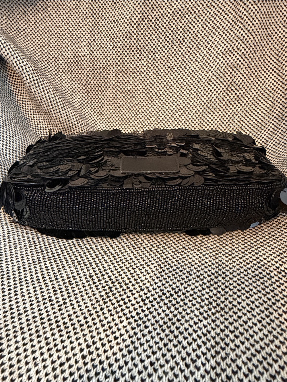 Staud | Timmy convertible shoulder bag with black sequins - Picture 4 of 10